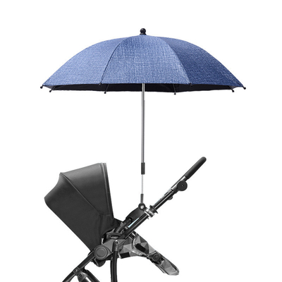 UV-Schutz Sonnenschirm Regenschirm für Babys Spaziergang 190T Ponegee Stoff Alles in 1 Funktion