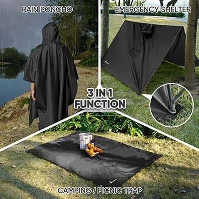 Wasserdichtes Polyester-Regenmantel für Outdoor-Abenteuer