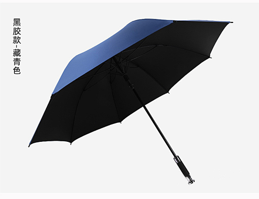 190T Pongee Golf Straight Pole Regenschirm für Regen und Sonne Custom Logo Werbung