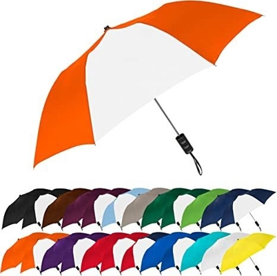Minimalisches Design Automatischer offener Klappschirm mit Farbspektrum und Stahlschacht