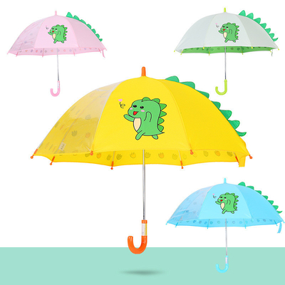 3D-Ohrmodell mit langem Griff Kinderschirm mit Gummi-Gehalt 17Inches*8k