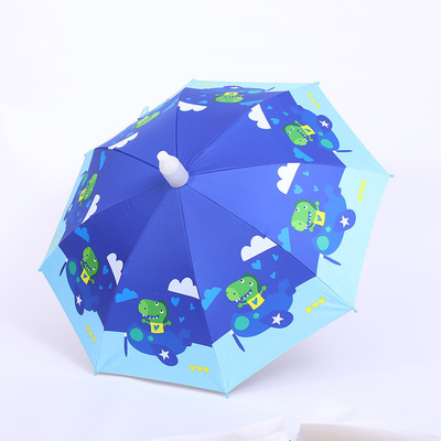 Minimalistischer Design-Stil Kinderschirm Customized Logo Regengut für Jungen Mädchen