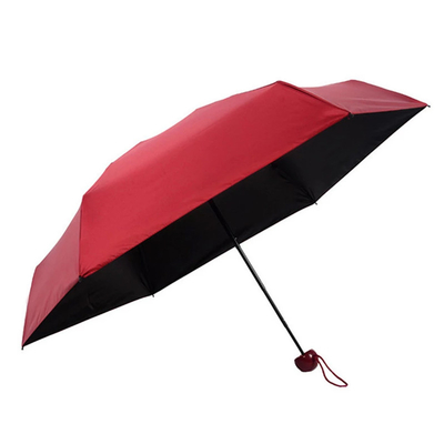 Fünffach UV-Schutzkapsel Tasche Super winziger Regenschirm mit Vollplattendruck