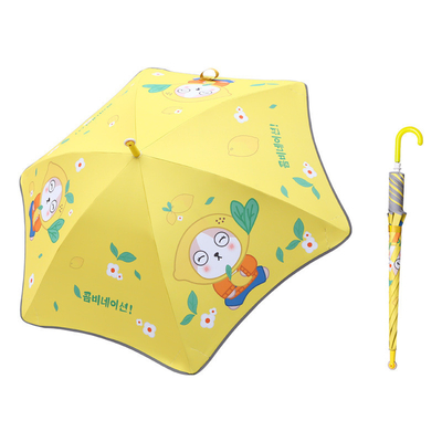 Kinderschirm Zeichentrickfilm UV-Schutz Sicheres Runder Eck Sonnenschirm für Kindergarten
