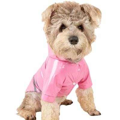 Schützen Sie Ihr Haustier vor dem Regen und bleiben Sie sicher PVC Custom Reflective Dog Regenmantel für Reisen