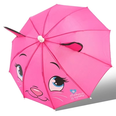 Einzigartiges 3D-Rahmen-Design Kinderschirm mit All-in-One-Funktion und Plastikgriff