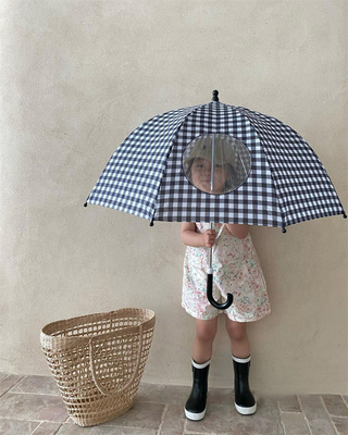 Transparenter Kinderschirm für Reisen InstS-Stil Windschutz für Babys
