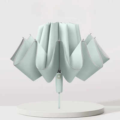 Metallwelle 10K Winddichtes Sombrinha Schirm Geschenksatz