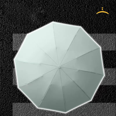 Metallwelle 10K Winddichtes Sombrinha Schirm Geschenksatz