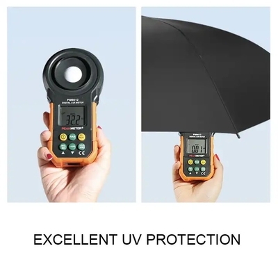 Windfestes, passgenaues Klappkapsel-Luxus-Schirm mit Logo-Druck für 27 Zoll 8k