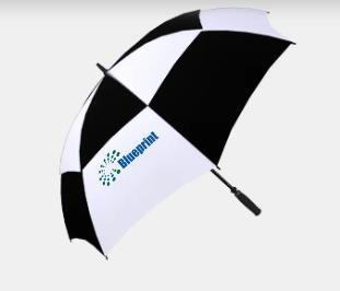 14 mm Winddichtes, Custom Logo Golf-Schirm für Werbung und große Reise-Paraguas