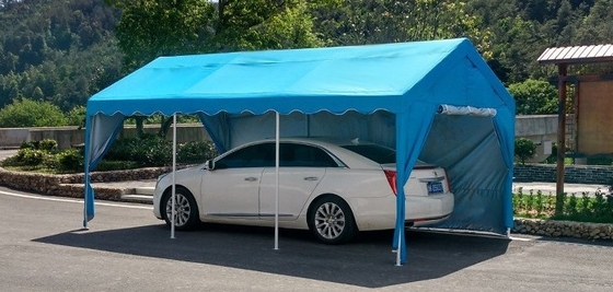 Herbst-Saison minimalistisches Design Außen abnehmbare Montage Parkplatz Sonnenschirm Schuppen