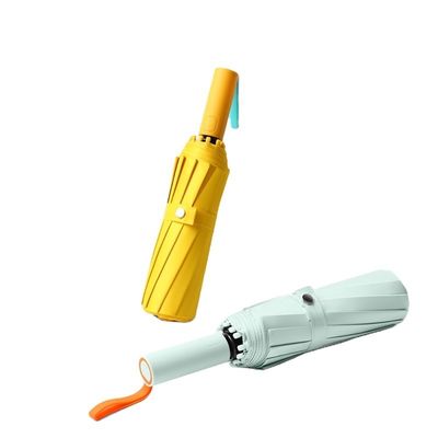 UV-Schutz 72 Rippen 3 Faltschirm mit kontrastreichen Farben und individuellem Logo