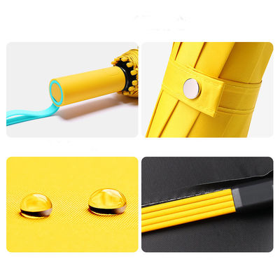 UV-Schutz 72 Rippen 3 Faltschirm mit kontrastreichen Farben und individuellem Logo