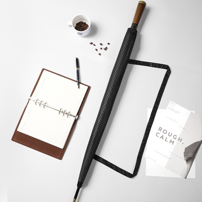 Retro-Stil Gerader Regenschirm Gentleman's Long Handle und Geschäftsmanns Favorit