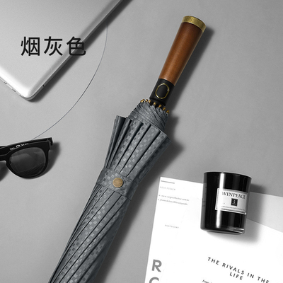 Retro-Stil Gerader Regenschirm Gentleman's Long Handle und Geschäftsmanns Favorit