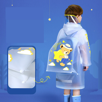 BOYS Leichtgewicht Kinder Regenmantel für Babys und Grundschulen Custom Logo Druck