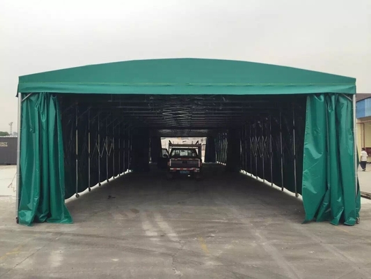 Ausziehbares Klappzelt für Freizeitunterhaltung Wasserdichtes Carport Lagerzelt