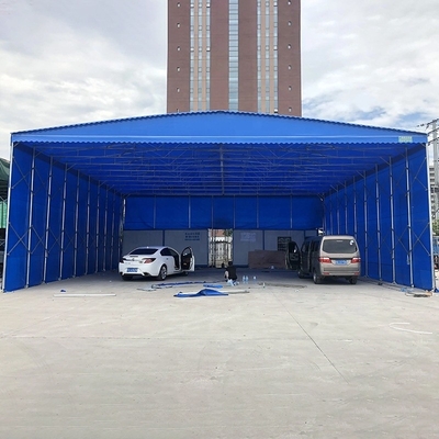 Ausziehbares Klappzelt für Freizeitunterhaltung Wasserdichtes Carport Lagerzelt
