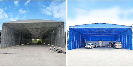 Ausziehbare Carport-Faltgarage-Wohnwagen-Tücke für Outdoor-Unterhaltungsaktivitäten