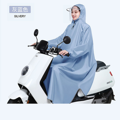Unkompliziert stilvolles E-Bike-Poncho für Männer und Frauen in 100% Polyester-Pongee