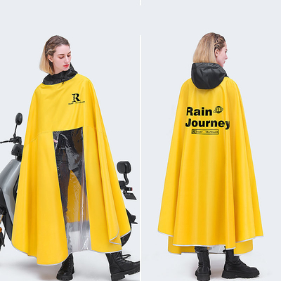 Regen Poncho für Elektroautos in herkömmlicher Größe 100% Polyester Pongee Stoff