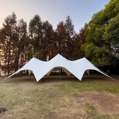 Holen Sie sich den ultimativen Campingbegleiter Twin Peaks Canopy Hump mit nicht beschichtetem Oxford Segel