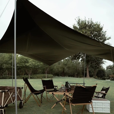 Aluminiumrahmen Camping Tarp Zelt UPF 50 Baldachin Sonnenunterkunft Tragbarer großer Picknickstrand