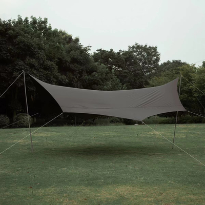 Aluminiumrahmen Camping Tarp Zelt UPF 50 Baldachin Sonnenunterkunft Tragbarer großer Picknickstrand