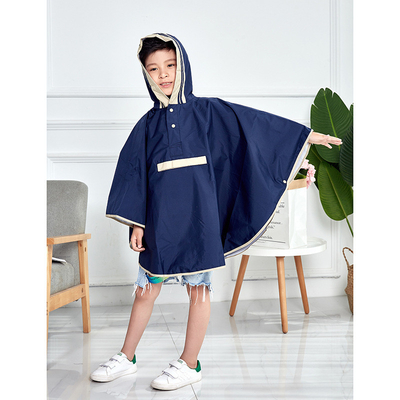 Kindergartenkinder Regenbekleidung Kinder Regenmantel mit Schultasche Süßes Cartoon Poncho