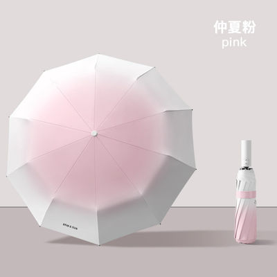 Schützen Sie sich vor UV-Strahlen mit diesem stilvollen und praktischen Werbe-Schirm