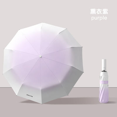 Schützen Sie sich vor UV-Strahlen mit diesem stilvollen und praktischen Werbe-Schirm