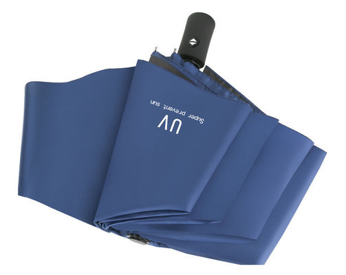 Männer-Geschäftswerbe-Schirm 8k Automatisches Vinyl-Faltdesign für die Bequemlichkeit