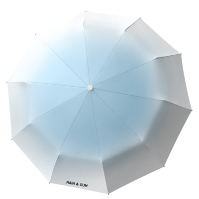 Vollautomatischer Regenschirm 8k Sonne und Regen Doppel-Vinyl-Sonnencreme Dreifach-Großer Regenschirm