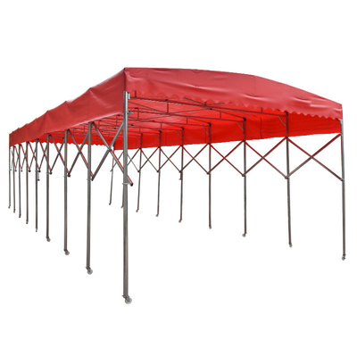Galvanisierter Stahlrahmen mit Tarpaulin-Dach für das Strecken