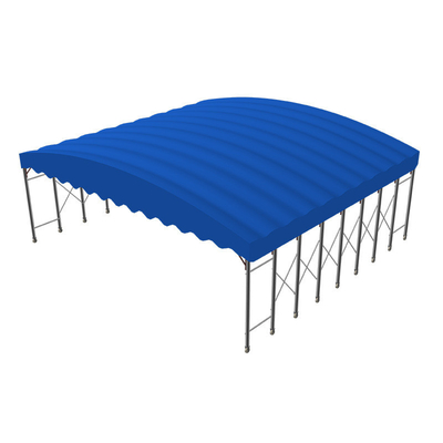 Galvanisierter Stahlrahmen mit Tarpaulin-Dach für das Strecken