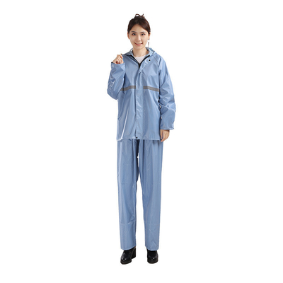 Erwachsener Regenmantel Set Verdickter Split Regenmantel für Outdoor-Riding Massivfarben Poncho