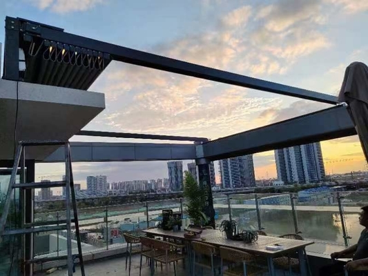 Fernbedienung Elektrische Dachterrasse für große Überschwemmungen Bewegliche Lagertelte Halle