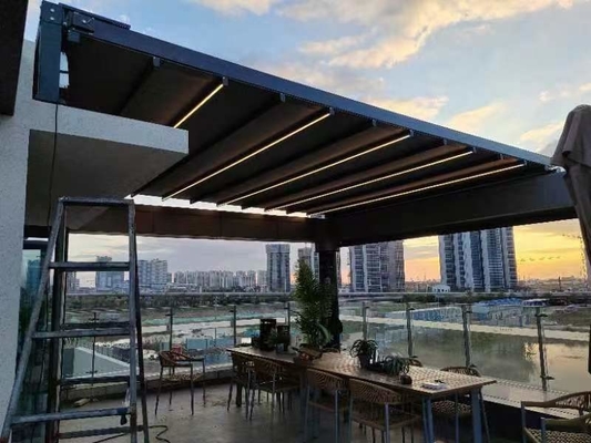 Fernbedienung Elektrische Dachterrasse für große Überschwemmungen Bewegliche Lagertelte Halle