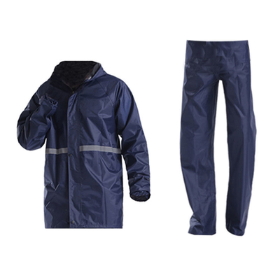 Männer-Universal-Regenmantel und reflektierende Hosen für Outdoor-Aktivitäten