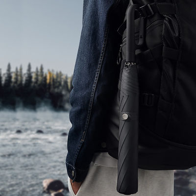 Automatischer offener Sonnenschutzschirm 190T Pongee Stoff Großformat verstärkter Ring Buckle