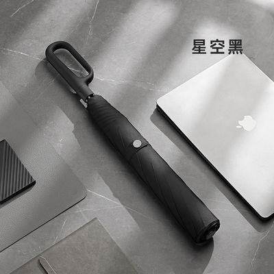 Automatischer offener Sonnenschutzschirm 190T Pongee Stoff Großformat verstärkter Ring Buckle