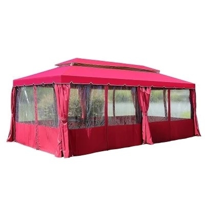 Pongee-Panel Römische Außenkante Verpflegung Yurt Werbung Große Stände Innenhof Regenschirm Zelt