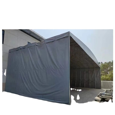 Rückziehbare Markise mit Fernbedienungsschalter für Carport Klappgaragen-Wohnwagenzelt