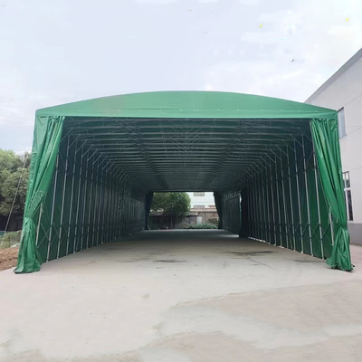 Rückziehbare Markise mit Fernbedienungsschalter für Carport Klappgaragen-Wohnwagenzelt