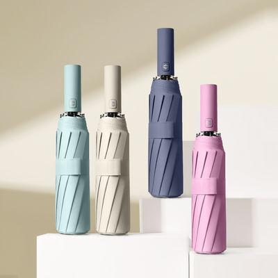 UV-Schutz Automatischer Sonnenschirm mit 106 cm offenem Durchmesser und Klappdesign