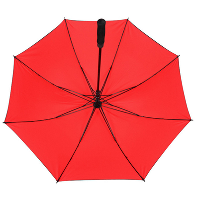 Personalisierter Golf-Schirm Winddicht Auto-Offener Extra-Langer Paraguas 190T Ponegee Stoff
