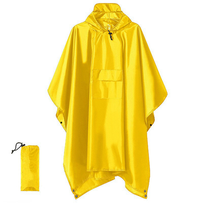 Erwachsene Regenmantel für Indoor- und Outdoor-Aktivitäten Einzelperson Poncho-Stil