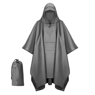 Erwachsene Regenmantel für Indoor- und Outdoor-Aktivitäten Einzelperson Poncho-Stil