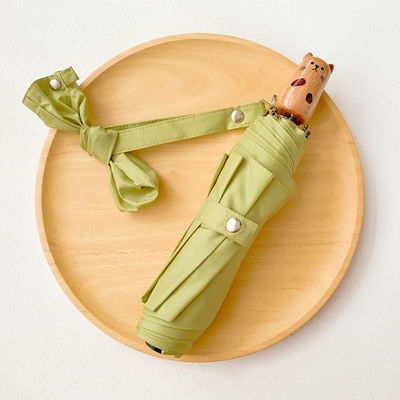 Offener Durchmesser 98cm Japanischer Schirm Katze Shiba Inu Design mit UV-Schutz